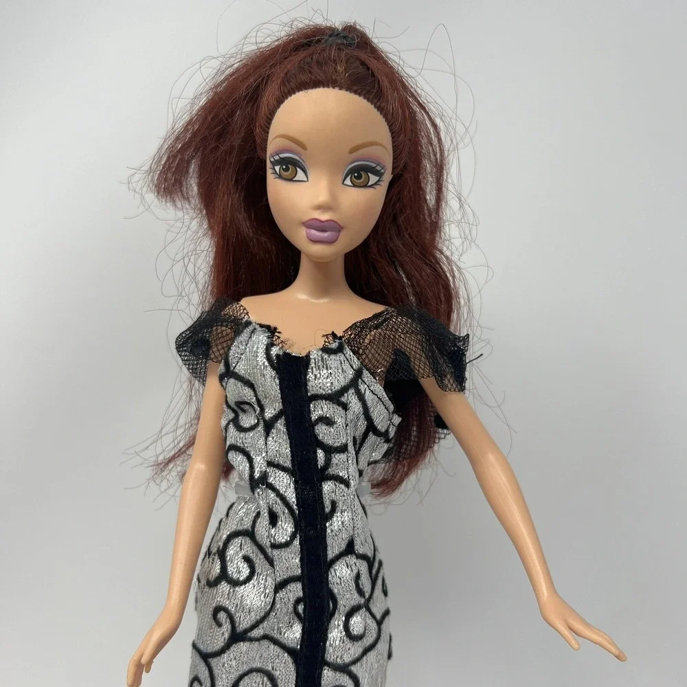 My Scene Barbie Doll CHELSEA Straight Reddish Brown Hair and Brown‎ Eyes